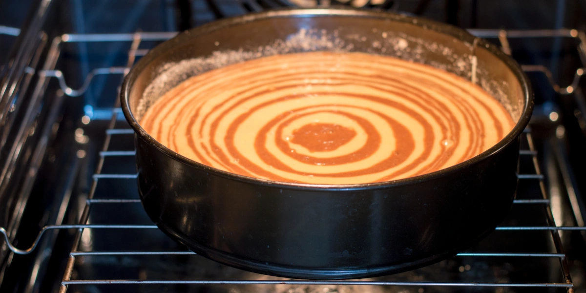 کیک زبرا را می‌توانید بدون شیر هم بپزید.