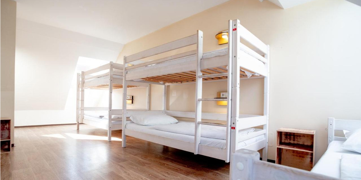 یکی از بهترین هاستل‌های وین Wombats City Hostel است.