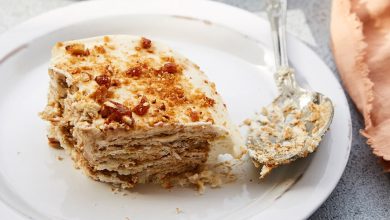 طرز تهیه کیک نسکافه ای بدون فر، با فر و بدون شیر 1 کیک نسکافه ای بدون فر یا با فر میتواند پایه بسیاری از کیکهای تولد باشد.