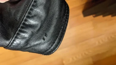 ترمیم خراش روی چرم