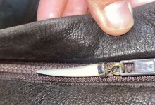 سیاه شدن چرم قهوه ای