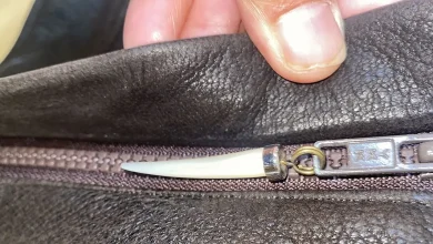 سیاه شدن چرم قهوه ای