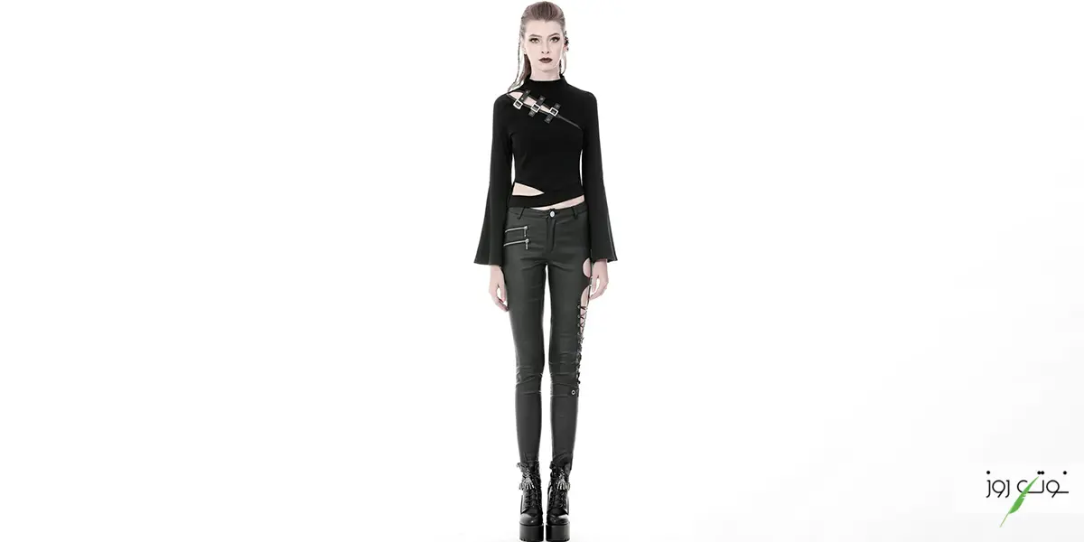 استایل گوتیک؛ روایت تاریک یک سبک بی زمان 10 casual gothic