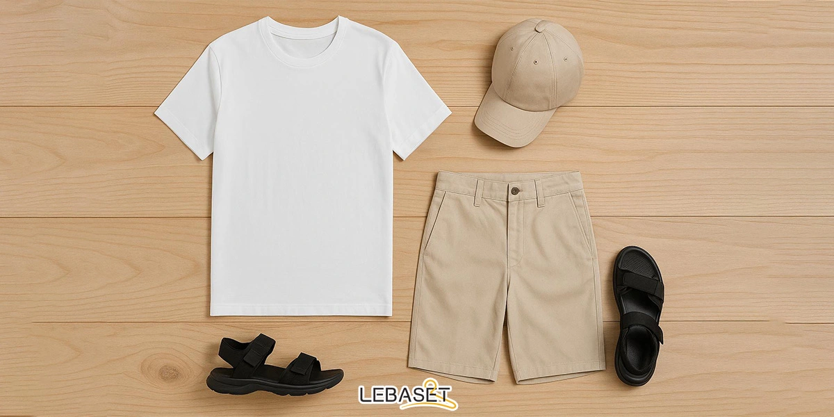 7 ایده استایل ساحلی زنانه و مردانه برای روزهای گرم سال 19 استایل ساحلی با صندل مردانه