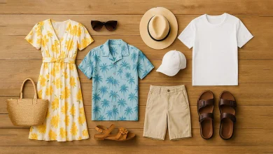 7 ایده استایل ساحلی زنانه و مردانه برای روزهای گرم سال 1 ایده استایل ساحلی