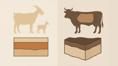 تفاوت چرم سبک و سنگین