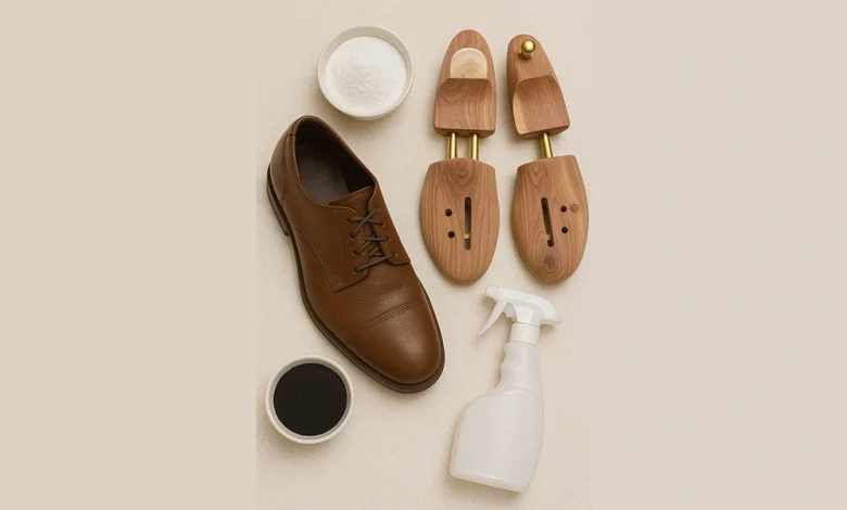 چگونه بوی بد کفش چرم را از بین ببریم؟ 1 روش های از بین بردن بوی کفش چرم