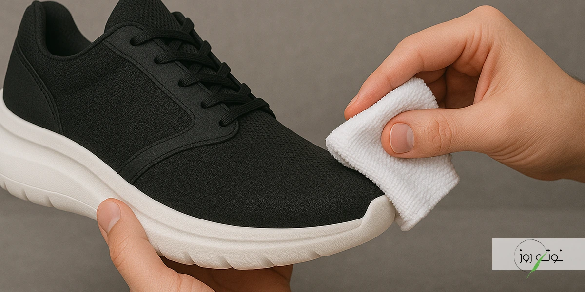 تمیز کردن زیره pu