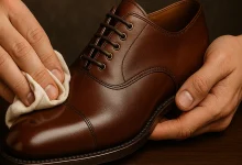 نحوه براق کردن کفش چرم