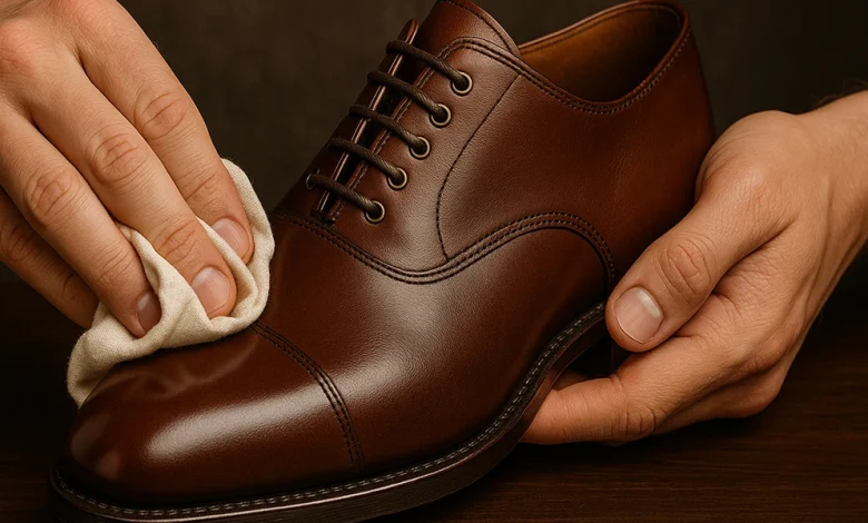 چگونه کفش چرم را براق کنیم؟ 1 نحوه براق کردن کفش چرم
