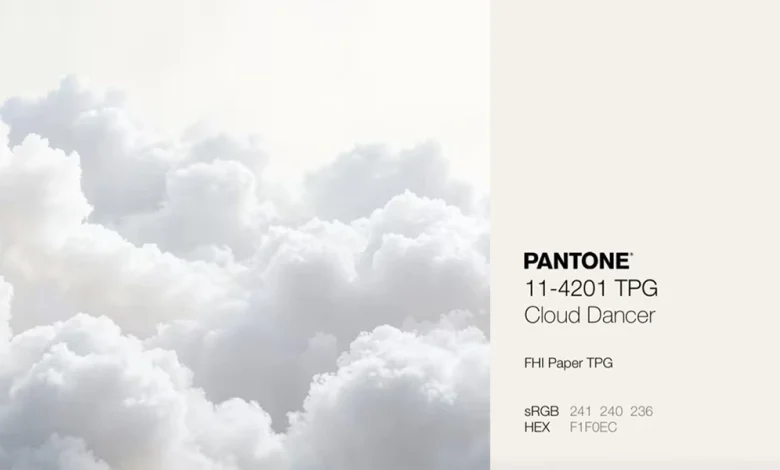 رنگ ترند سال 2026: سفیدی که جهان را به سکوت دعوت می کند 1 رنگ ترند سال 2026 (سفید رقصنده ابر) white cloude dancer